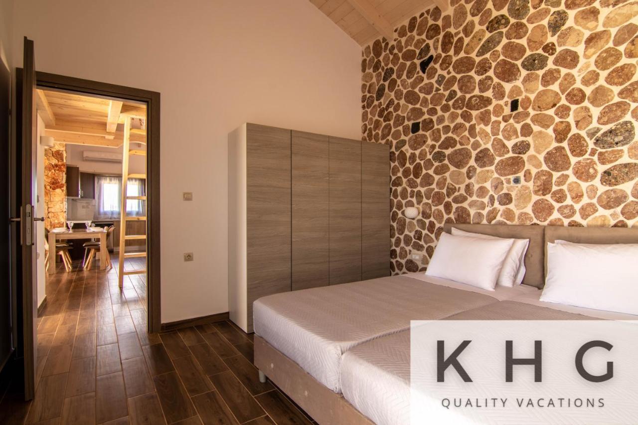Leo'S Stone Made Villa! Karavádhos Eksteriør bilde
